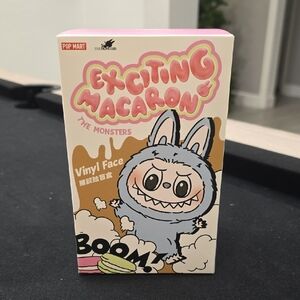 Exciting Macaron Vinyl Face Figure Green Grape